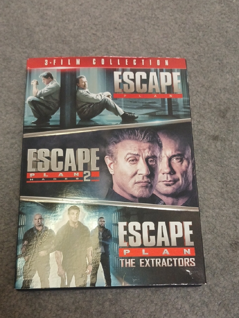 Escape Plan 3-Film Collection DVD - Escape Plan Series